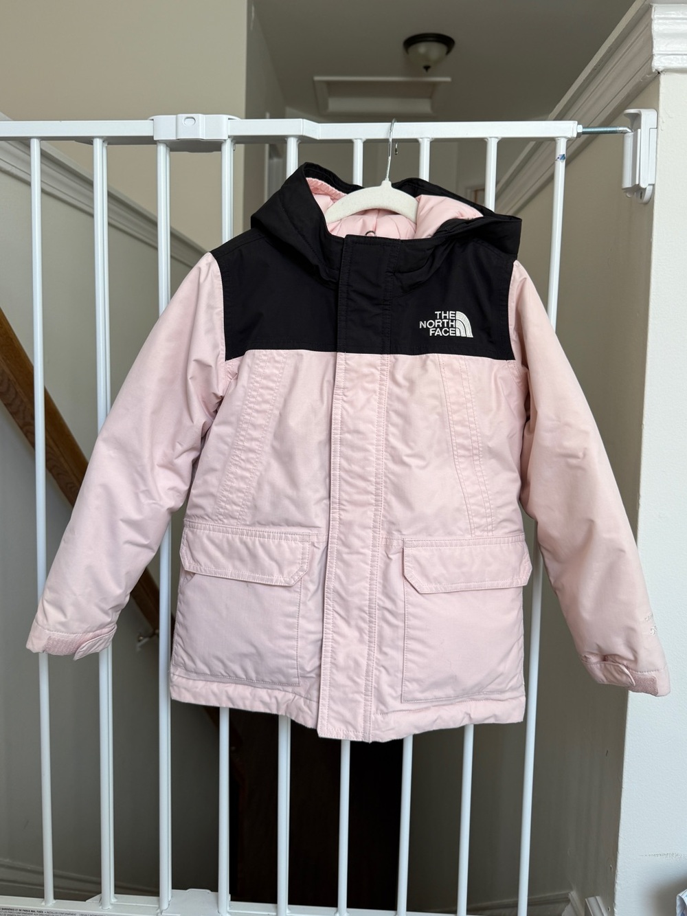 The North Face McMurdo Waterproof 550 Fill Down Parka Coat 6T Blush Pink Kids